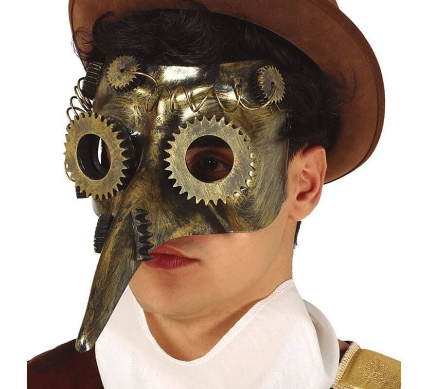 Ascensor radiador lunes Máscara de Doctor La Peste Steampunk