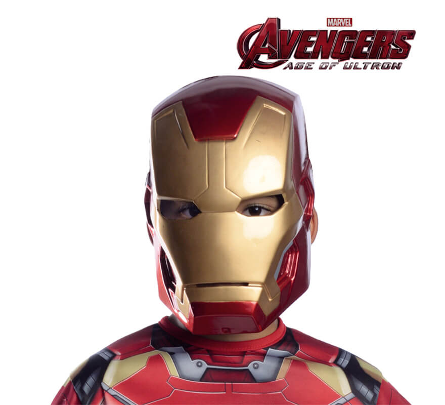 Máscara de Iron Man de Los Vengadores infantil