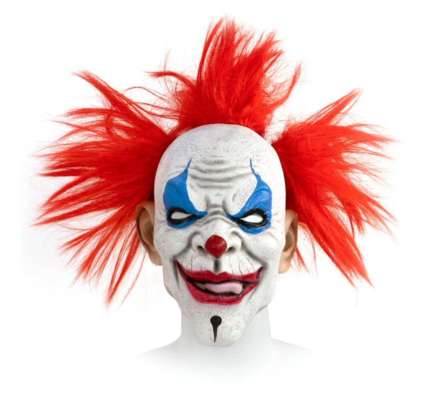 CARNEVALE HALLOWEEN MASCHERA LATTICE PENNYWISE I T LATEX MASK