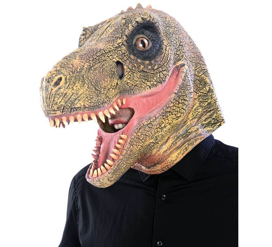 Maschera dinosauro