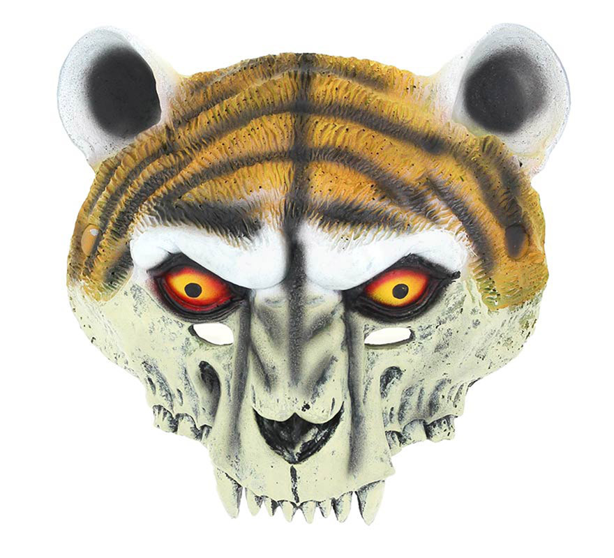Maschera scheletro di tigre