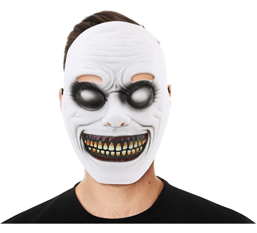 White Eyes Zombie Mask