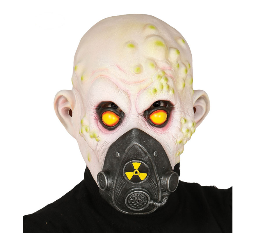 Máscara o careta de Zombie nuclear