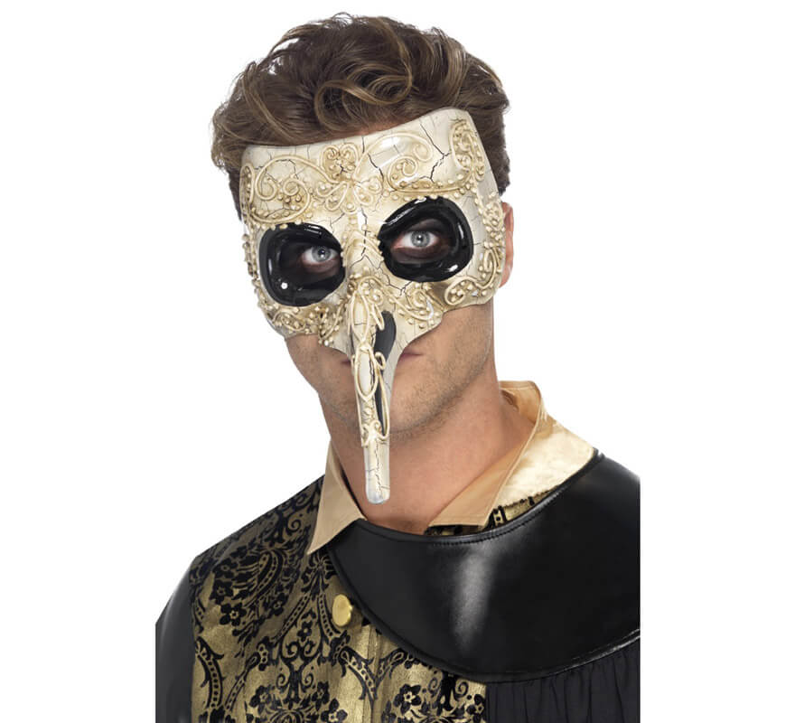 Máscara veneciana doctor de la peste