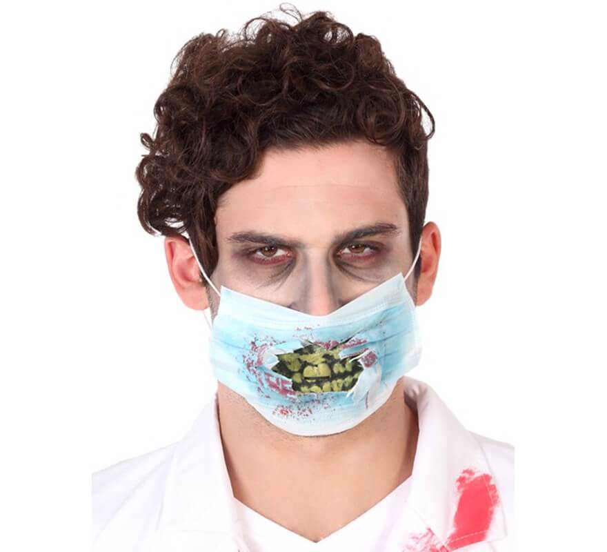 Mascarilla de Doctor Zombie