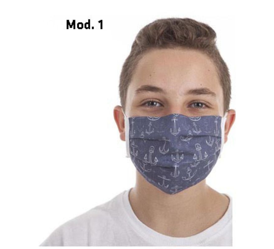 Hygienic Mask with summer prints 3 Filters in different models