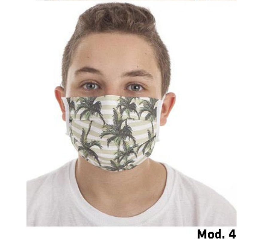 Hygienic Mask with summer prints 3 Filters in different models