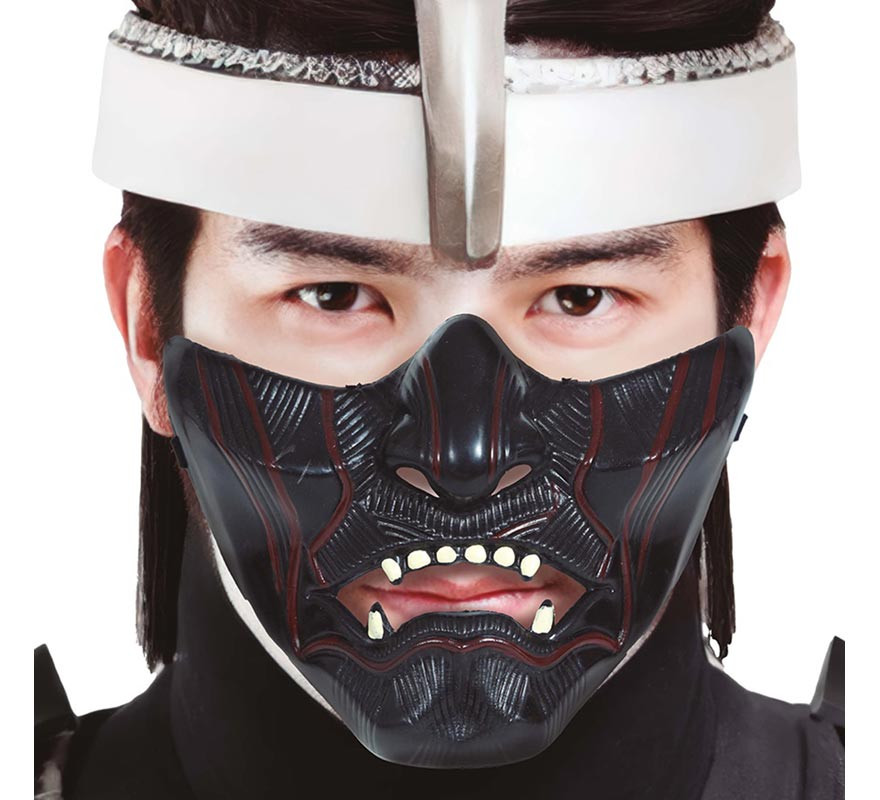 Japanese Warrior Half Mask