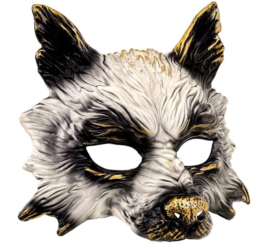 Media Máscara de Lobo