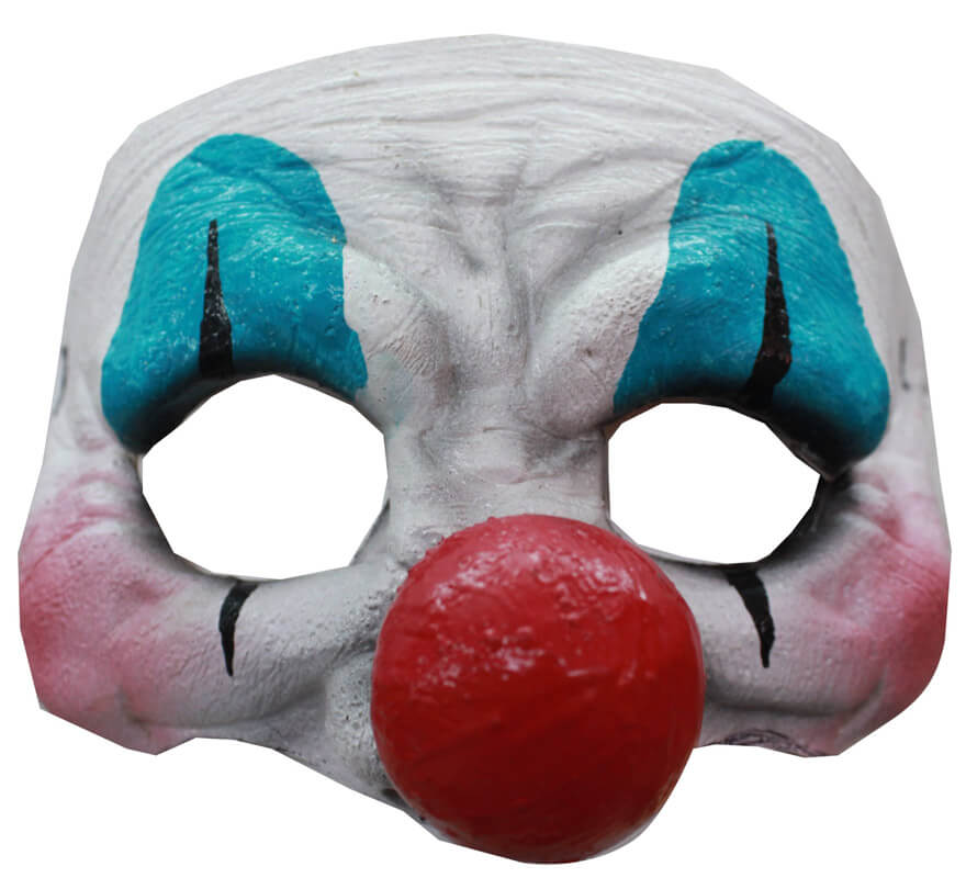 Happy Clown Half Mask