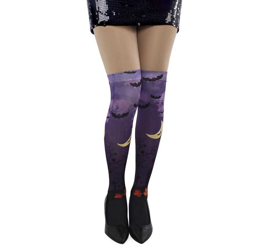Purple Bat Socks