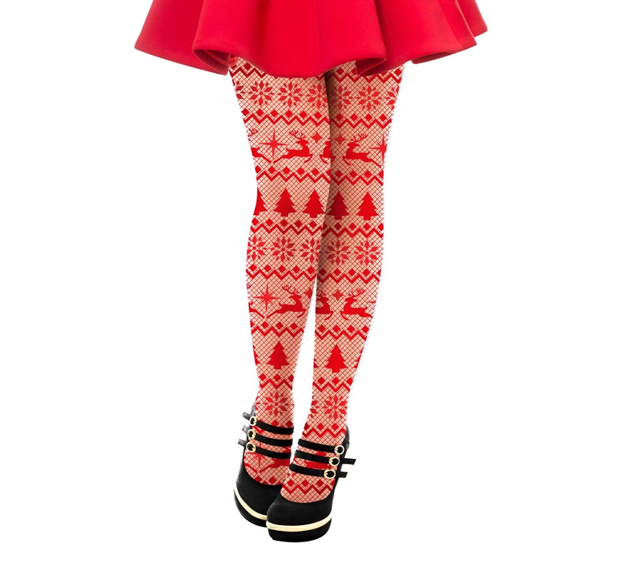 Christmas Print Stockings Christmas Print Stockings