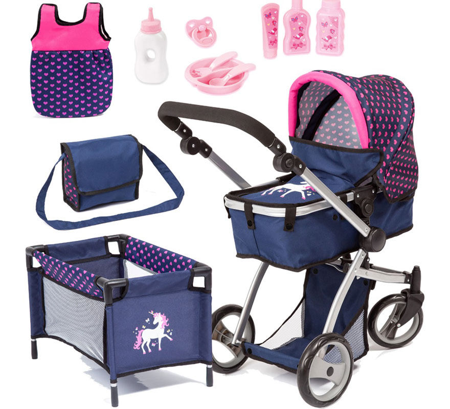 Mega Set de 11 Piezas para Muñecas de Unicornio