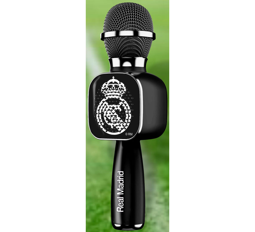 Micrófono Bluetooth Real Madrid con Melodías