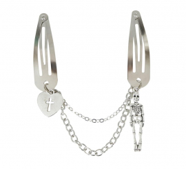 2 Skeleton Chain Clips