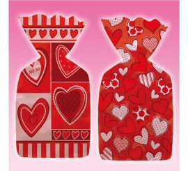 20 Bags of Hearts of 28x12 cm