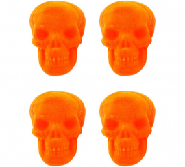 4 Skulls in assorted colors 4 Skulls in assorted colors