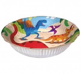 6 Dinosaur Bowls