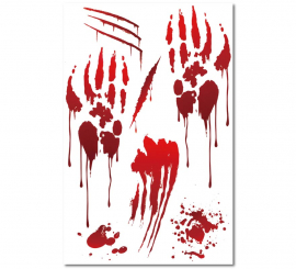 20x30 cm Footprint Sticker