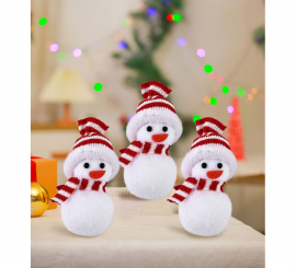 Adorno Muñeco de Nieve 9 cm