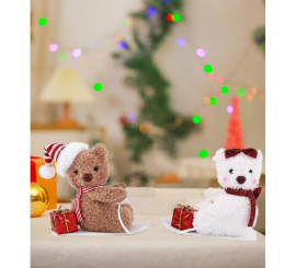 Adorno Osito Trineo surtidos de 10 cm