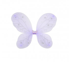 Bright lilac butterfly wings