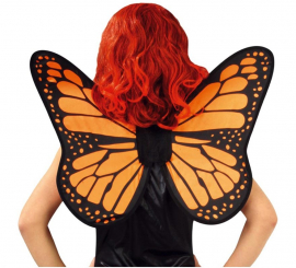 50 cm orange and black butterfly wings