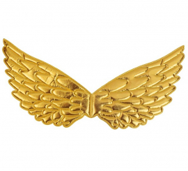 Alas de Tejido oro Infantiles de 43x22 cm