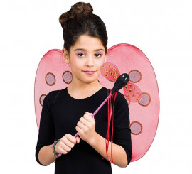 Alas y Varita de Mariquita