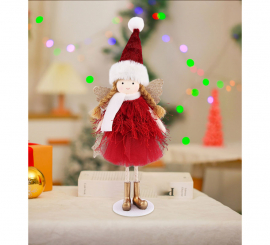 Angelito rojo de Adorno de 23 cm