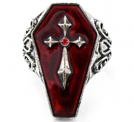 Coffin Cross Ring