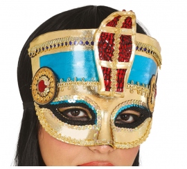 Pharaoh mask with cobra for adults