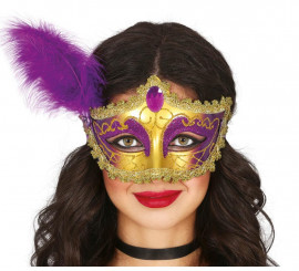 ▷ Máscara Carnaval Venecia para disfraz【Envío en 24h】