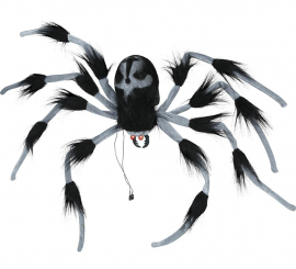 80 cm Sound- und Bewegungslichtspinne