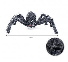 Gray Hairy Spider red eyes 60 cm