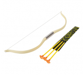 Bow with 3 arrows of 50 cm