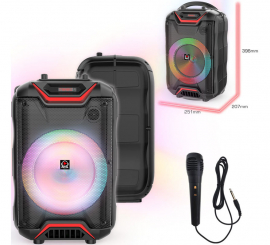 Bafle con Micrófono Bluetooth
