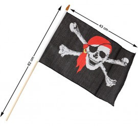 Pirate Flag 43x28 cm