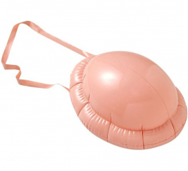 Inflatable belly or hump
