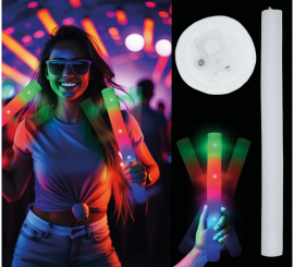 Bastón Led de 48 cm en colores surtidos