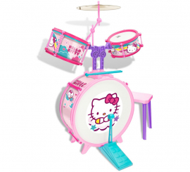 Batería Hello Kitty con Banqueta