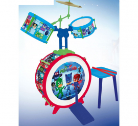 Batería PJ Masks con Banqueta