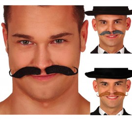 Bigode da Baviera em várias cores