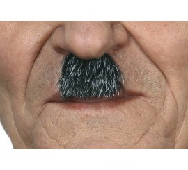 Charlot Moustache Aux Cheveux Gris