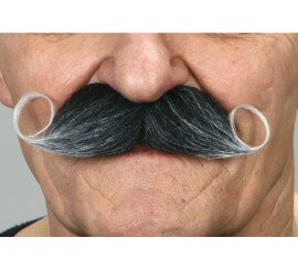 Gray French Mustache