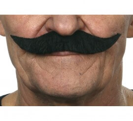 Bigode inglês preto