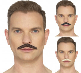 Fine mustache in various colors