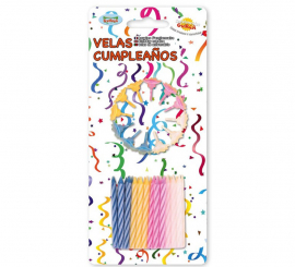 Bister 24 Velas para Cumpleaños