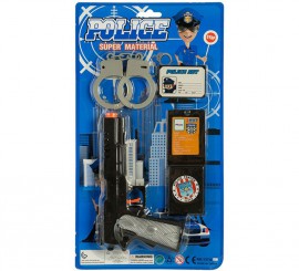 21x38 cm Lokalpolizei Blister