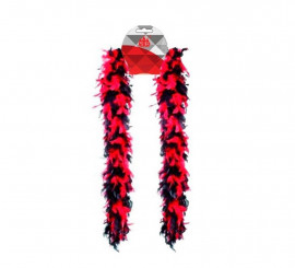 2 meter red and black boa